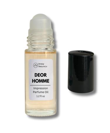 Solid Cologne Men - Long Lasting Colognes Mens Perfume Samplers Alt Body Fragrance Roll on with Bigger Bottle & Rollerball Travel Size TSA Approved (Homme-Type)