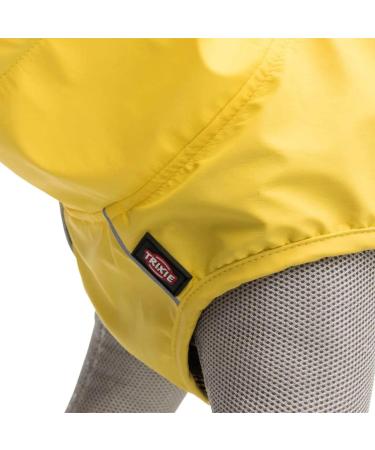 Buy Trixie Vimy Yellow Dog Raincoat - Reflective Adjustable & Safe Rain Jacket for Dogs - Small (7973) - Buy Online on GoSupps.com