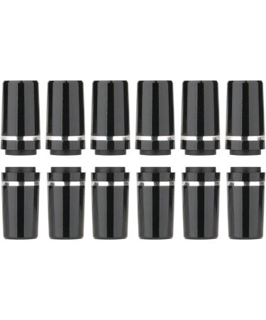 12pcs/Pack Custom Black Tip Golf Ferrules for Taper Tip Iron Wedge - Lower Ring - Buy Online on GoSupps.com