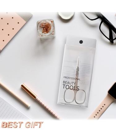 THRAU Extra Fine Cuticle Scissors for Manicure and Pedicure - Curved Blade with Precise Pointed Tip for Nail, Eyebrow, Eyelash, and Skin Grooming - Buy Online on GoSupps.com