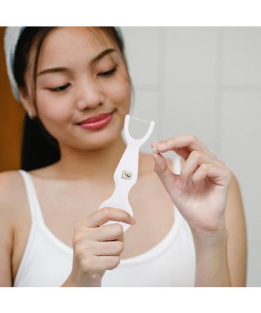 Reusable Floss Pick - Y-Shaped Holder for Teeth - Travel-Friendly Tooth Flosser - Flossing Made Easy - Buy Online on GoSupps.com