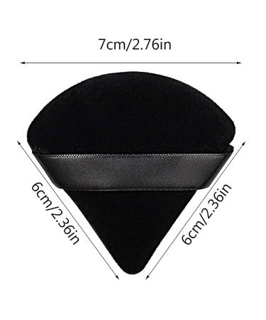 15 Pcs Triangle Cotton Powder Puffs for Face Makeup - Soft Velour for Loose Mineral Body Foundation - Wet & Dry Beauty Tools - Buy Online on GoSupps.com