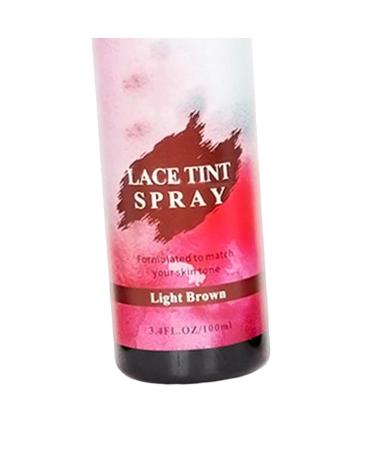 Colorful Lace Enhancer Spray for Wigs 100ml Light Brown 14cmx3.8cm - Buy Online on GoSupps.com