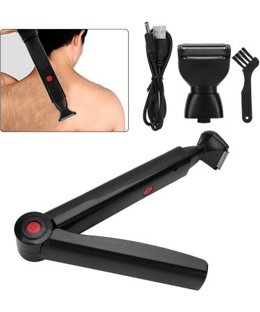 Wireless Foldable Body Hair Cutter - Ergonomic Back Hair Remover & Razor for Full Body Grooming - Buy Online on GoSupps.com