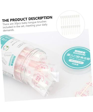 Minkissy 60 StK Tongue Brush & Mouth Cleaner for Babies | Toddler Fingerbrush for Oral Hygiene & Gauze Cleaning Staff - Buy Online on GoSupps.com