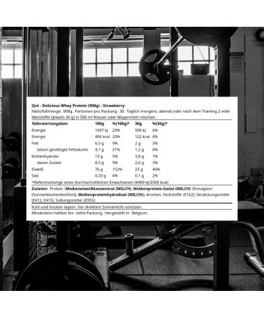 Qnt Delicious Whey Protein (911g) 1 unit 910g - Buy Online on GoSupps.com