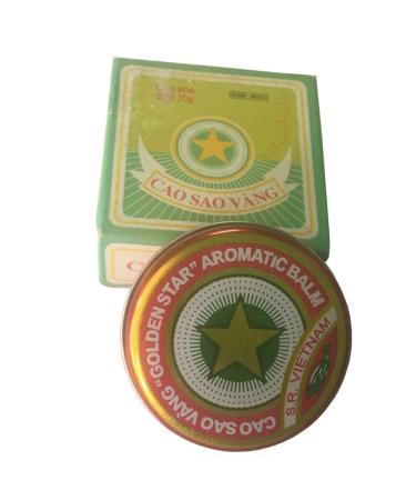 Golden Star Balm Big Size - 10g Aromatic Balsam from Vietnam | International Shipping Available - Buy Online on GoSupps.com