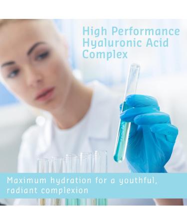 Elemental Care Hyaluronic Acid Hydrating Face Cream 50ml - Anti-Wrinkles and Moisturiser Face Care for Smoothed and Rejuvinated Skin - Day and Night cream Moisturiser 50ml - Buy Online on GoSupps.com