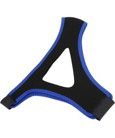 Buy Anti-Snoring Breathable Jaw Support Belt - Adjustable Comfort (Black/Blue) for Better Sleep - Buy Online on GoSupps.com