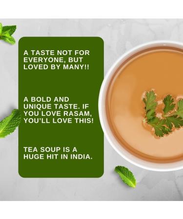 CHAIZONED Tea Soup (Rasam Tea) with Coriander Cumin Pepper Ginger Green Tea Asafoetida & Rock Salt with Turmeric for Immune Support Digestive System Weight Management - Nilgris Region - 50g (1.7 oz) - Buy Online on GoSupps.com