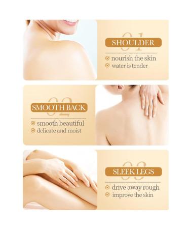 Body Cream 300g Fast Absorbing Non Greasy Daily Moisturizer for Dry Skin Hydrating Lotion for Smooth and Soft Skin All Day White One Size One Size White - Buy Online on GoSupps.com