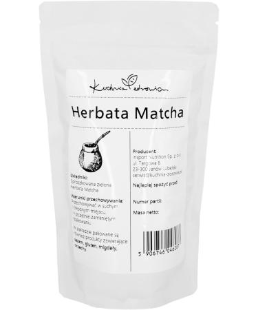  Kuchnia Zdrowia Kuchnia Zdrowia - Matcha Tea - Green Tea - Keto - Natural Product - Leak-proof packaging with zipper - Doypack: (100 Grams) - Buy Online on GoSupps.com
