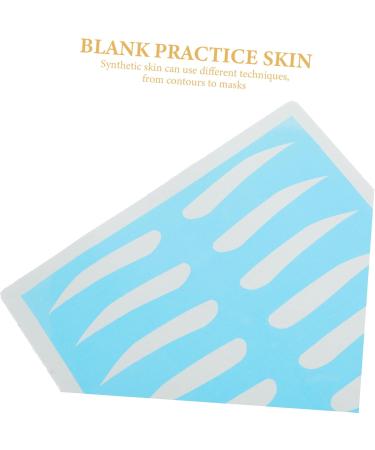 Angoily 8 pairs Eye Makeup Eyebrow Practice Tool Skin Training Brow - Buy Online on GoSupps.com