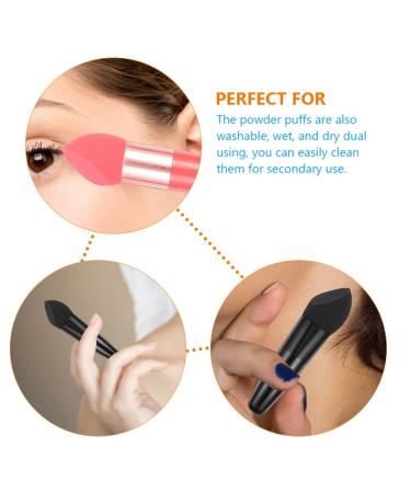 Beaupretty Portable 6-Piece Makeup Sponge & Brush Set - Concealer Foundation Powder Applicators - Travel Accessories in Assorted Colors - Buy Online on GoSupps.com