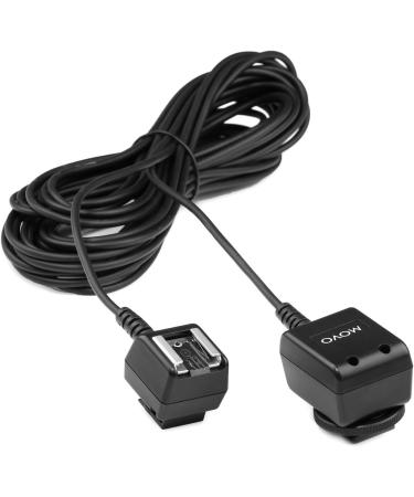 Movo Photo FC100C 33-Foot Heavy-Duty E-TTL Off-Camera Flash Shoe Cord for Canon EOS - OC-E3 Replacement with Bonus Neat Strap - Buy Online on GoSupps.com