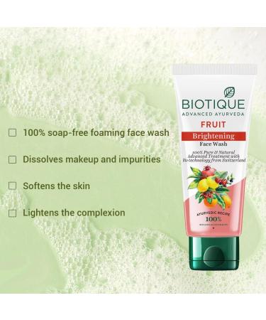 Biotique Bio White Advanced fairness Face Wash 100ml - Buy Online on GoSupps.com