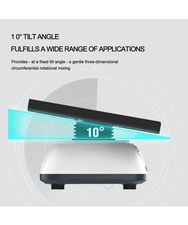 HHCCTEO Digital Orbital Shakers - Adjustable Speed 10-80 RPM Wide Application for Chemistry - Large Flat Tablet - Buy Online on GoSupps.com