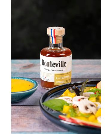 Bouteville Gastronomic Vinegar La Pomme 200 ml Apple Cider Vinegar Belchard Charentaises Refined in Oak and Chestnut Barre - Buy Online on GoSupps.com