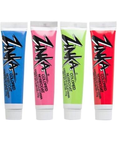 Zinka Colored Nosecoat Waterproof Sunblock .6oz Tube - Jungle Green - Buy Online on GoSupps.com