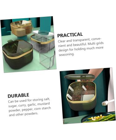 Alipis 1 Set Box Seasoning Box Containers Kitchen Gadget To Go Seasoning Organizer Storage Box Household - Buy Online on GoSupps.com