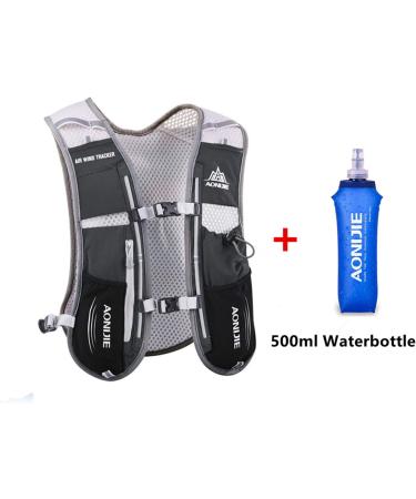 Win.deeper 5L Ultralight Hydration Pack & Rucksack - Ideal for Running Hiking Camping | Includes 1.5L Bladder & 500ml Bottle - Buy Online on GoSupps.com