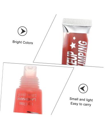 Buy Hemoton 8pcs Pearl Jelly Lipstick | Transparent Lip Gloss & Moisturizing Lip Oil Set - International Shipping - Buy Online on GoSupps.com