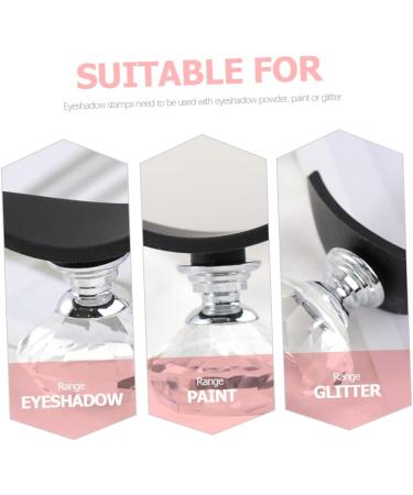 OHPHCALL 1 Set Eye Shadow Stamp Useful Eyeshadow Stamp Makeup Accessories Eyeliner Stamp Black - Buy Online on GoSupps.com