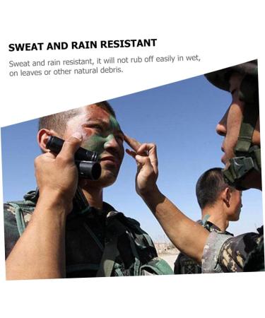 DIYEAH 3 Pieces Camouflage Oil Camouflage Paint Camouflage Face Paint Cream Stick Sticks Body Camouflage Makeup Hunting Makeup Camouflage Cream Hunting Face Paint Pigment - Buy Online on GoSupps.com