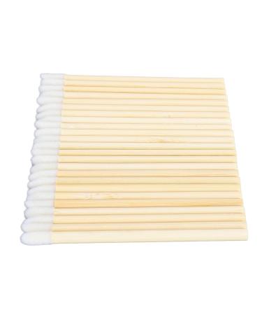 100pcs Disposable Bamboo Lip Brush Set - Portable Lip Gloss Applicators & Makeup Tools for Effortless Lipstick Application - Buy Online on GoSupps.com