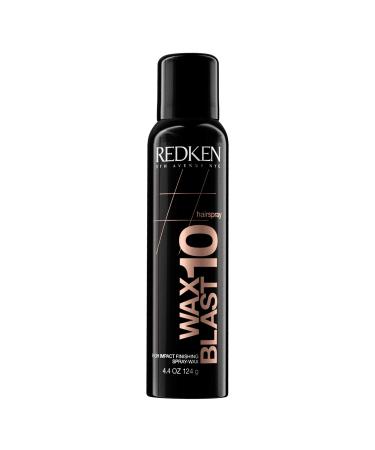 Redken Wax Blast 10 Finishing Hairspray Wax | For All Hair Types - 4.4 Ounce