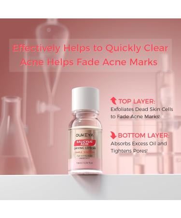 OUKEYA 2 x 10ml Soothing & Mattifying Facial Lotion with Mineral Complex and Niacinamide For Impure Skin and Visible Pores - Buy Online on GoSupps.com