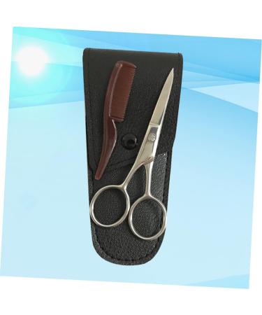 Didiseaon Eyebrow Grooming Set - 2 Sets Precision Scissors for Eyebrows Mustache Nose Hair Trimming & Beard Care - Buy Online on GoSupps.com