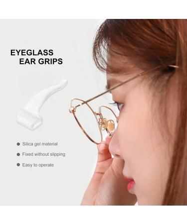 ROSENICE 20 Pairs Soft Silicone Transparent Eyeglass Anti-Slip Ear Pads - Comfortable & Durable International Shipping Available - Buy Online on GoSupps.com