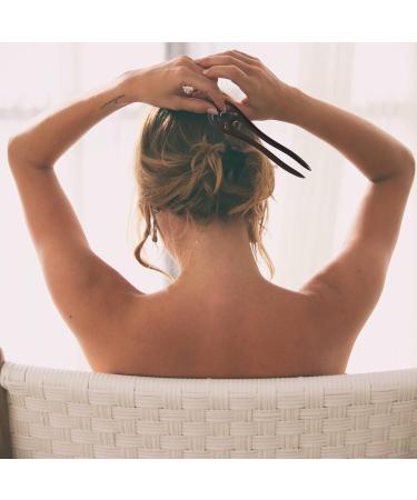 Natural Ebony Hairpin - Hollow Out Wooden Hair Accessories for Women | Shop Internationally - Buy Online on GoSupps.com