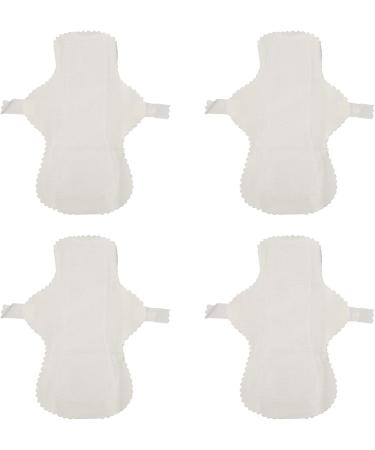 Reusable Breathable Cotton Feminine Pad - Skin-Friendly & Highly Absorbent (White) - Buy Online on GoSupps.com