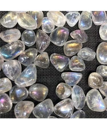 Natural Angel Aura Clear Quartz Tumbled Crystal Stones for Home Decoration - (Color: Multi-Colored Size: 20-30mm) - Buy Online on GoSupps.com