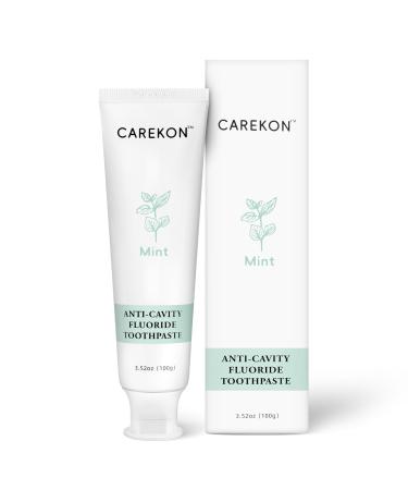 Fluoride Toothpaste with 5% Hydroxyapatite for Sensitive Teeth Cavity Reversal Enamel Remineralization Gum Repair Travel Size SLS Free Mint Flavor 1 x 3.52oz 3.52 Ounce (Pack of 1)