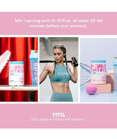 Peach Bellini Women's Stimulant-Free Pre Workout Powder - Enhance Pumps, Focus & Endurance - 30 Servings - Buy Online on GoSupps.com