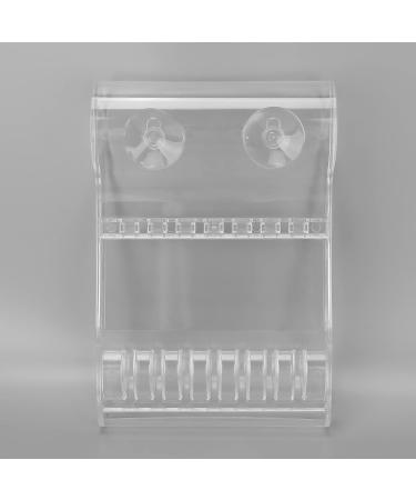 Premium Hairdressing Scissors Storage Box with Suction Cups | Space-Saving & Exquisite Craftsmanship for Salons - Buy Online on GoSupps.com