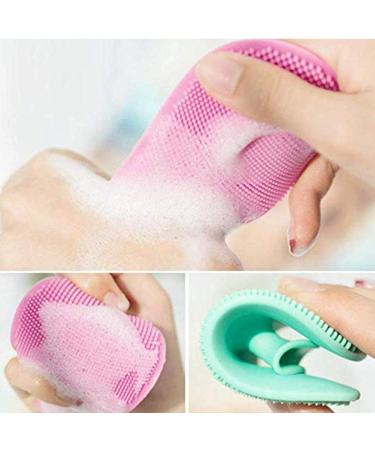 ReNext Soft Silicone Face Cleanser Handheld Mat - Exfoliating Face Brush for Daily Facial Cleaning | Set of 8 Colors - Buy Online on GoSupps.com