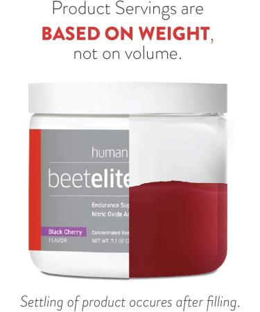 HumanN BeetElite Pre Workout Powder - Black Cherry - 20 Servings for Men & Women - Buy Online on GoSupps.com