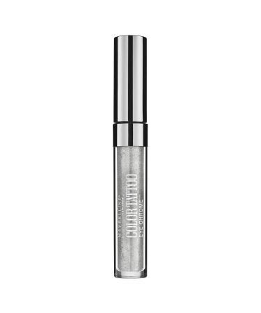 Maybelline New York Color Tattoo Eye Chrome Eyeshadow  Silver Spark  0.11 fl. oz.