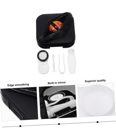 HomsfoU 3 Sets Double Storage Box - Halter Organizer with Mirror | Premium ABS Storage Solutions for Home & Travel - Buy Online on GoSupps.com