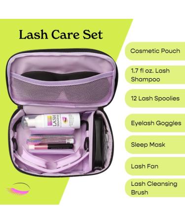 Lash Extension Care Kit | Essential Supplies & Cleaning for Long-Lasting Lash Extensions - Buy Online on GoSupps.com