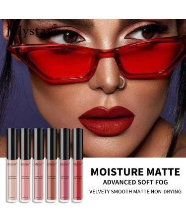  G n rique Interookie Velvet Water Mist Six Lips Glaze Suit Matte Color Fast Liquid Lipstick - Buy Online on GoSupps.com