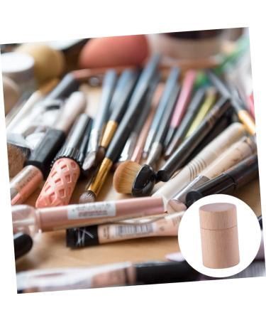 minkissy 1pc Lipstick Tube Essential Makeup Container Wood Lip Gloss Tubes Wood Lip Gloss Holder Portable Lipstick Holder Lip Gloss Wand Tubes Deodorant Box Plastic The Light Earth Tones - Buy Online on GoSupps.com
