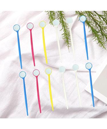 Disposable Dental Mirror with Long Handle - 40pcs Mouth Mirror for Home & Hospital Oral Inspection Tools | International Shipping - Buy Online on GoSupps.com