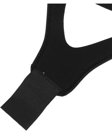 Adjustable Self-Adhesive Anti Snore Chin Strap - Black - Buy Online on GoSupps.com