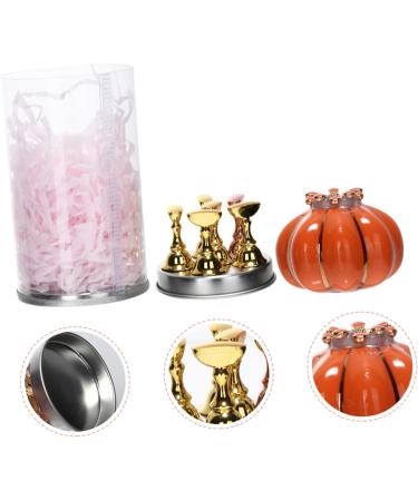 minkissy 2 Sets Nail Holder Fake Nail Tip Stand Nail Art Nail Tip Stand Pumpkin Magnetic Base Metal Brackets Nail Practice Base Fingernail Display Stand Pedicure Storage Rack Alloy - Buy Online on GoSupps.com