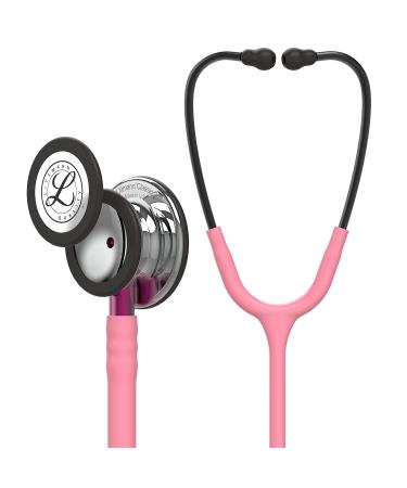 3M Littmann Classic III Monitoring Stethoscope Mirror Chestpiece Pearl Pink Tube Pink Stem and Smoke Headset 27 inch 5962 - Buy Online on GoSupps.com